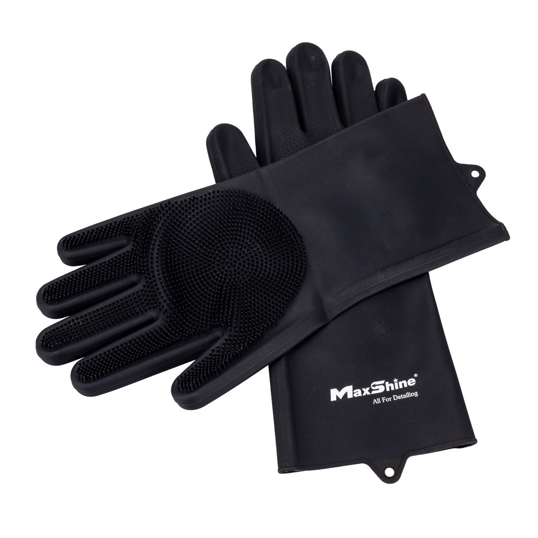 Silicone Scrubbing Gloves by MaxshineUSA