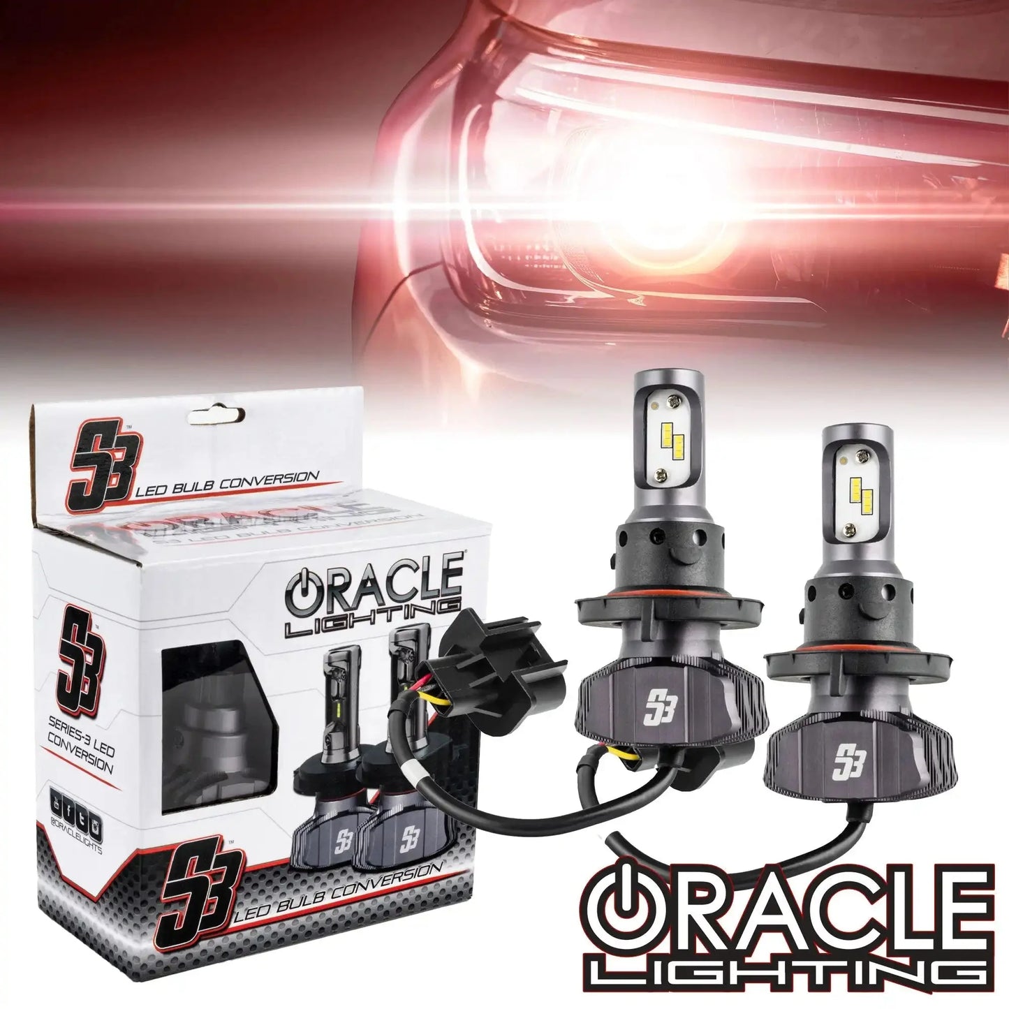 ORACLE Lighting H13 - S3 LED Light Bulb Conversion Kit High/Low Beam (Projector) by ORACLE Lighting