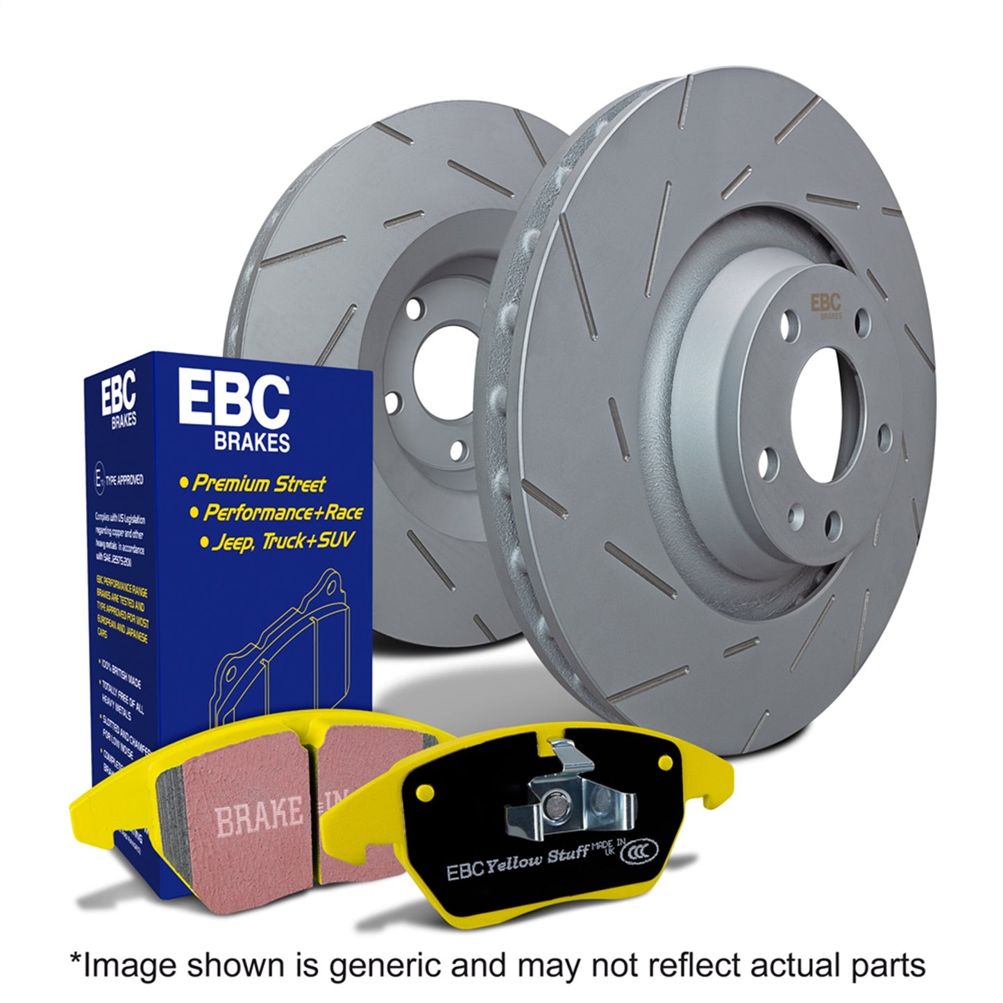 S9 Kits Yellowstuff and USR Rotors by EBC Brakes