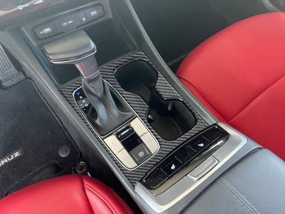 Center Console Accent Trim Fits 2022-2026 Hyundai Santa Cruz by Tufskinz.com