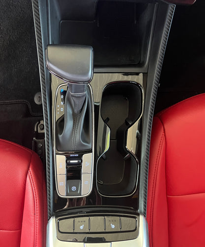 Center Console Line Accent Trim Fits 2022-2026 Hyundai Santa Cruz by Tufskinz.com
