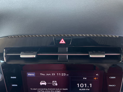Center Dash Line Accent Trim Fits 2022-2026 Hyundai Santa Cruz by Tufskinz.com