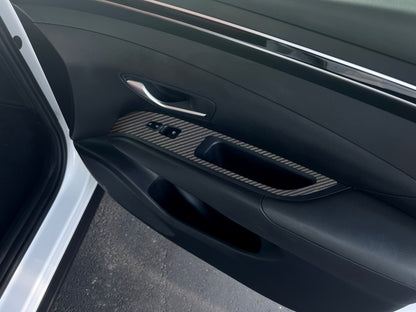 Door Switch Accent Trim Fits 2022-2026 Hyundai Santa Cruz by Tufskinz.com