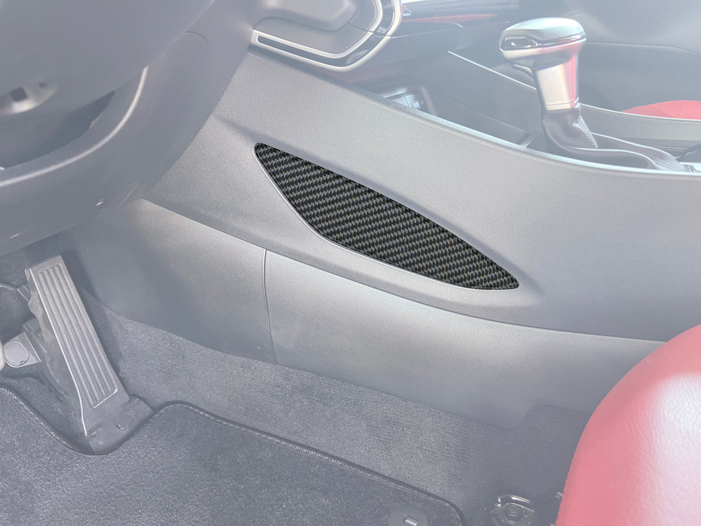Center Console Side Accent Trim Fits 2022-2026 Hyundai Santa Cruz by Tufskinz.com