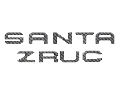 Tailgate Letter Inserts Fits 2022-2026 Hyundai Santa Cruz by Tufskinz.com