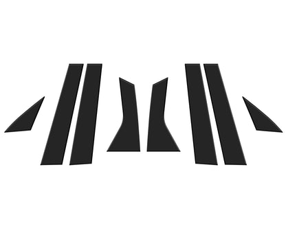 Door Pillar Overlays Fits 2022-2026 Hyundai Santa Cruz by Tufskinz.com