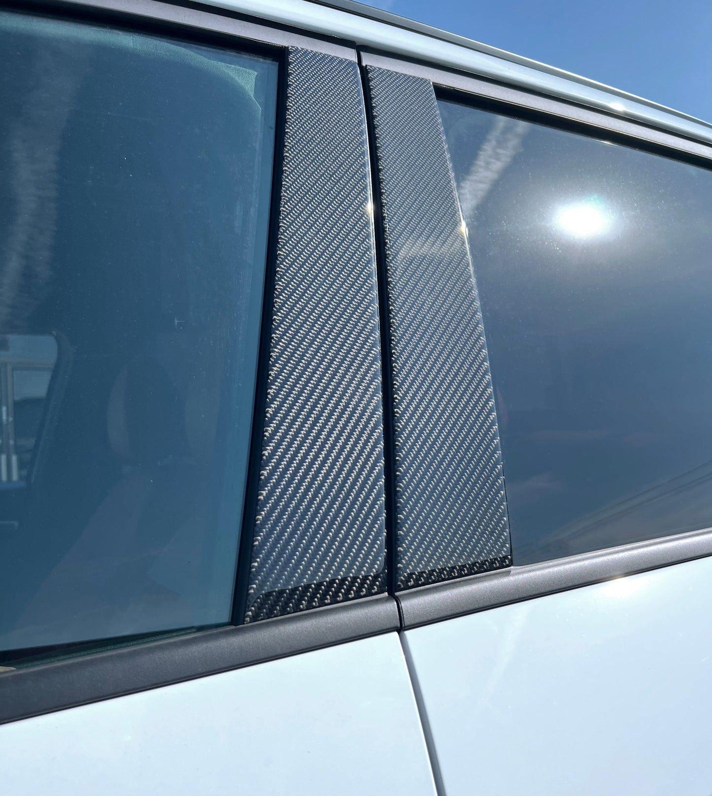 Door Pillar Overlays Fits 2022-2026 Hyundai Santa Cruz by Tufskinz.com