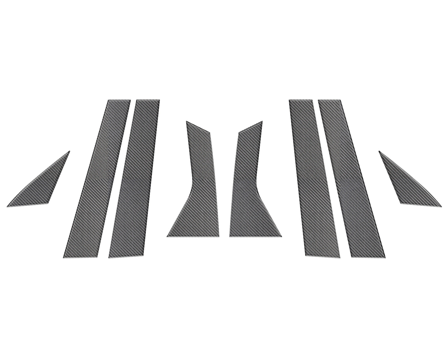 Door Pillar Overlays Fits 2022-2026 Hyundai Santa Cruz by Tufskinz.com