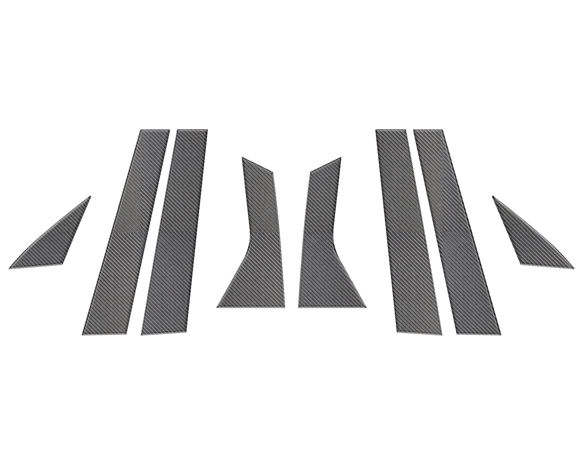 Door Pillar Overlays Fits 2022-2026 Hyundai Santa Cruz by Tufskinz.com