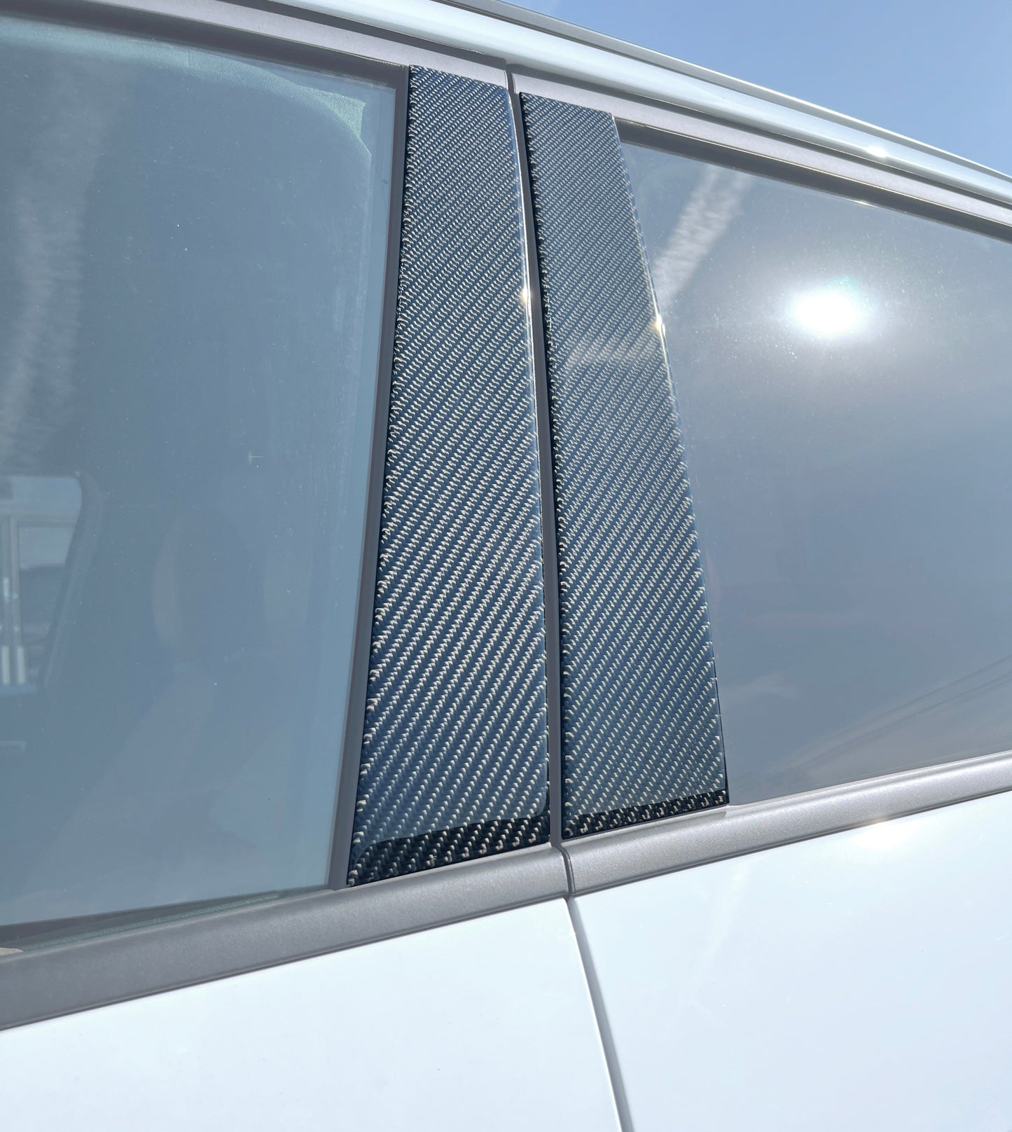 Door Pillar Overlays Fits 2022-2026 Hyundai Santa Cruz by Tufskinz.com