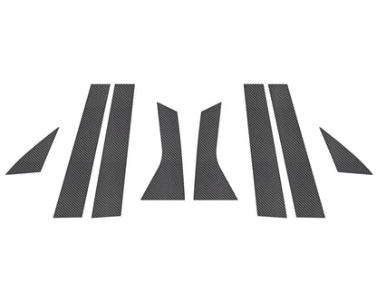 Door Pillar Overlays Fits 2022-2026 Hyundai Santa Cruz by Tufskinz.com