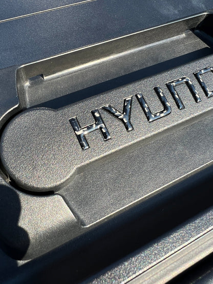 Tonneau Cover Handle Letter Inserts Fits 2022-2026 Hyundai Santa Cruz by Tufskinz.com