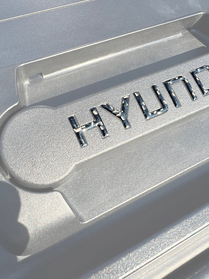 Tonneau Cover Handle Letter Inserts Fits 2022-2026 Hyundai Santa Cruz by Tufskinz.com