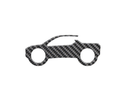 Bumper Logo Overlays Fits 2022-2026 Hyundai Santa Cruz by Tufskinz.com