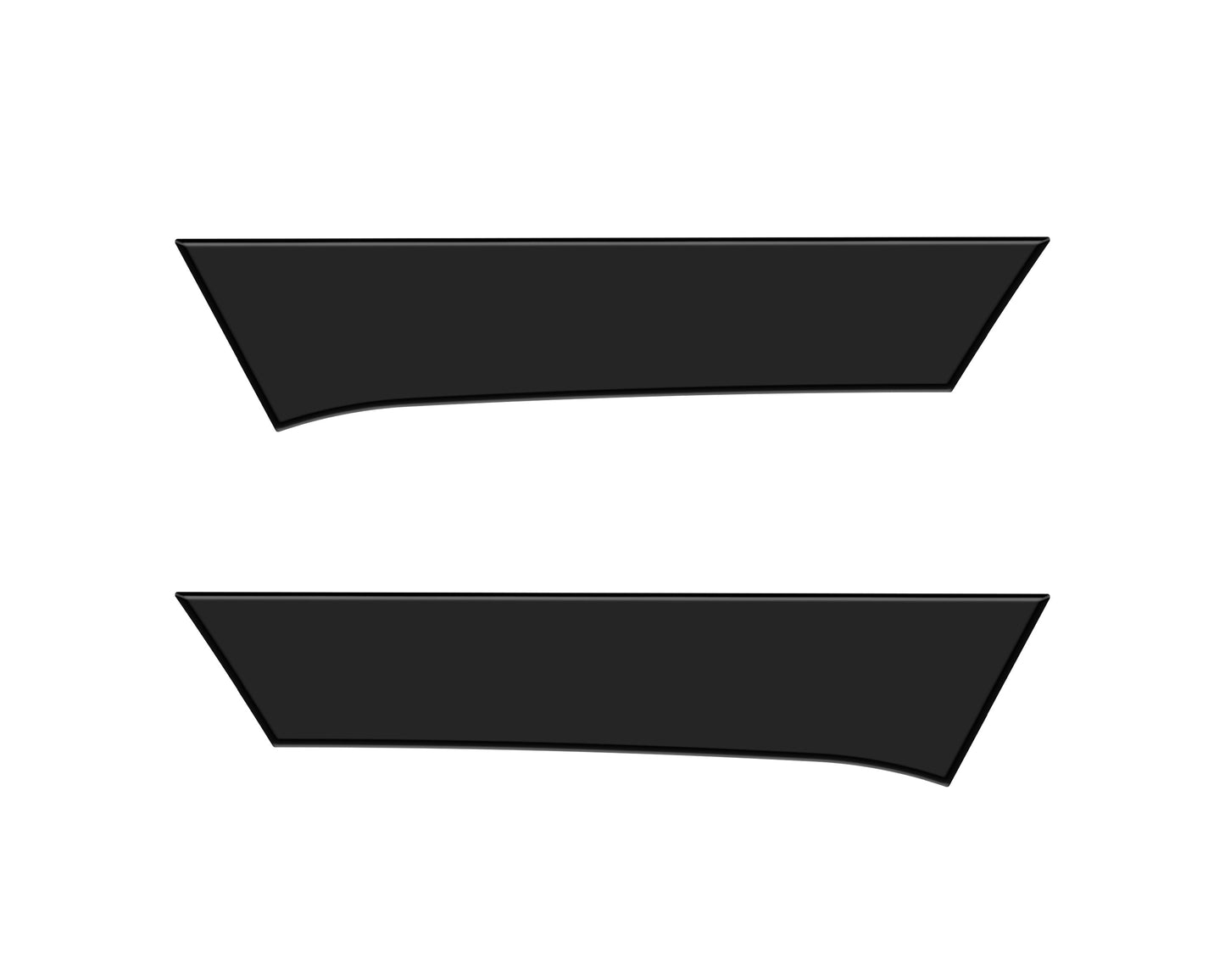 C Pillar Overlays Fits 2022-2026 Hyundai Santa Cruz by Tufskinz.com