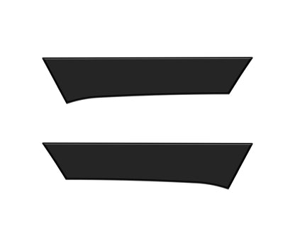 C Pillar Overlays Fits 2022-2026 Hyundai Santa Cruz by Tufskinz.com