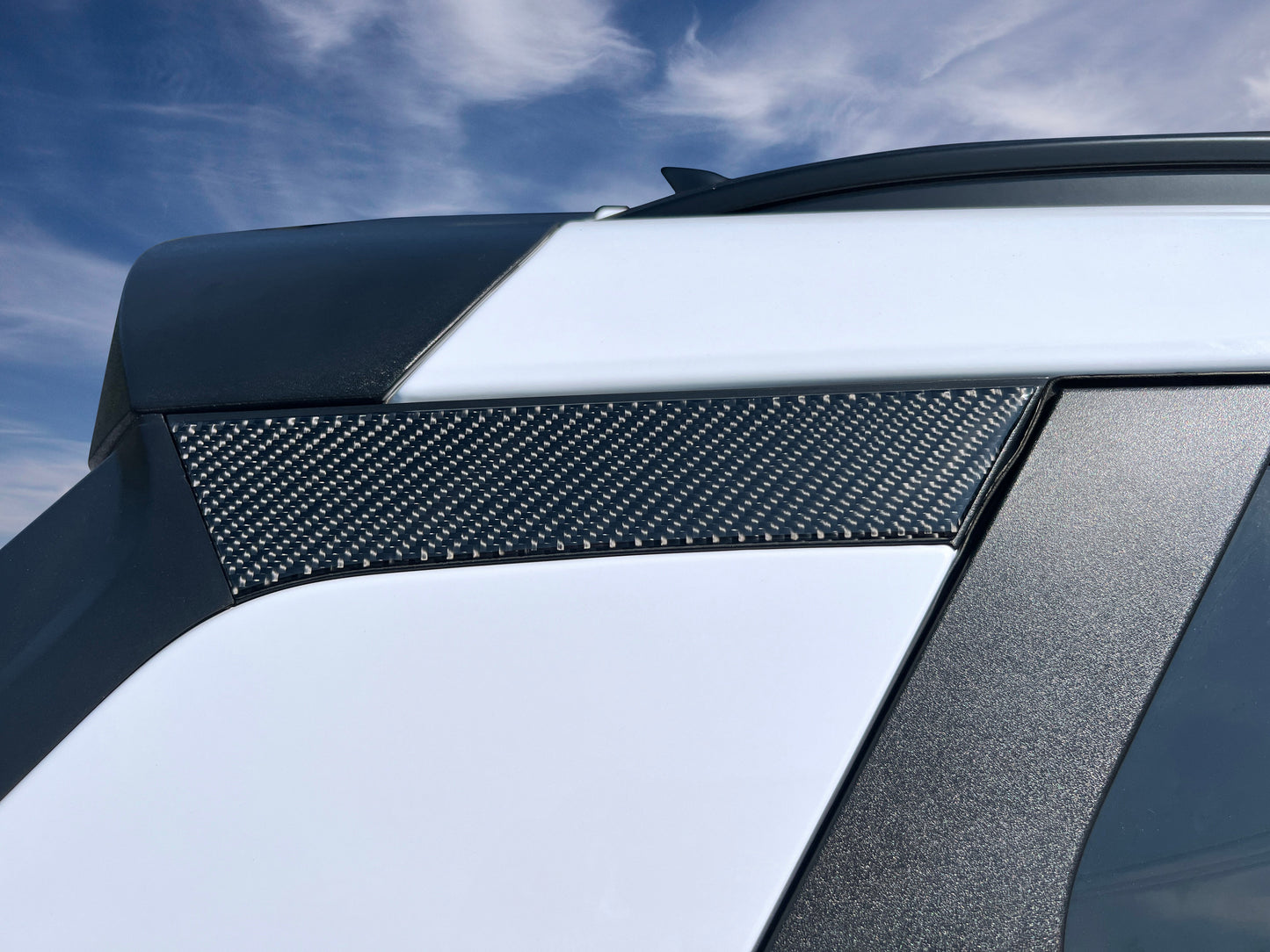 C Pillar Overlays Fits 2022-2026 Hyundai Santa Cruz by Tufskinz.com