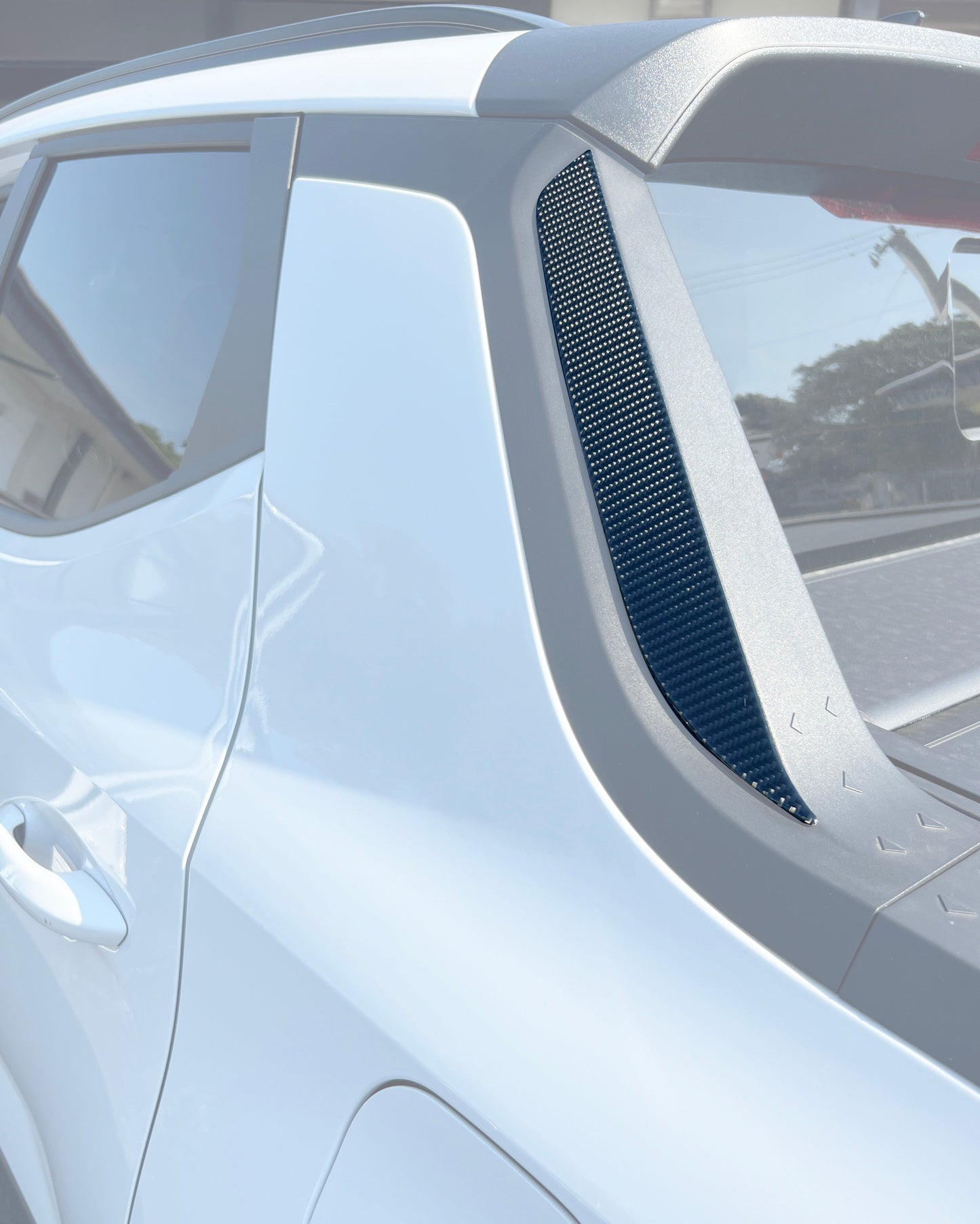 Bedside Pillar Overlays Fits 2022-2026 Hyundai Santa Cruz by Tufskinz.com