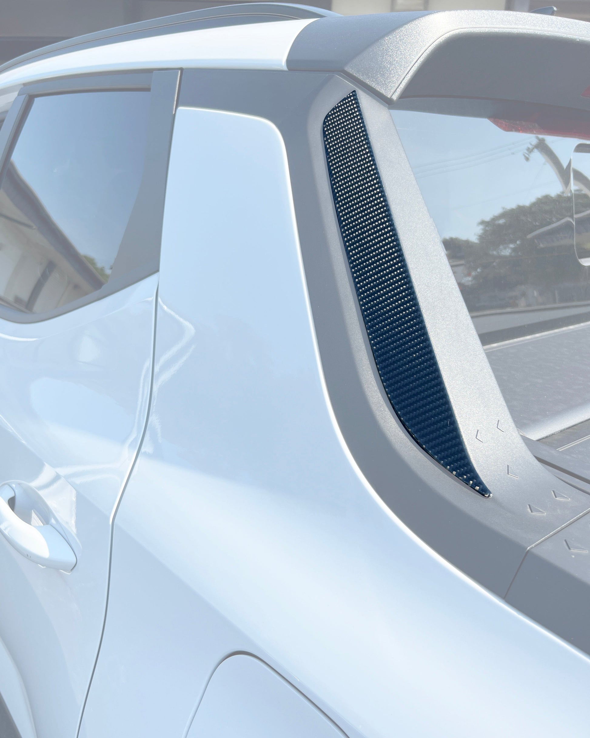 Bedside Pillar Overlays Fits 2022-2026 Hyundai Santa Cruz by Tufskinz.com