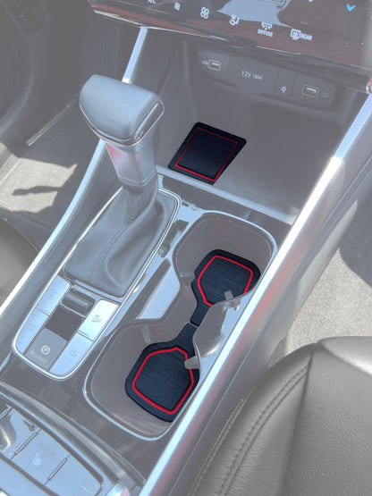 Center Console Foam Inserts Fits 2022-2026 Hyundai Santa Cruz by Tufskinz.com