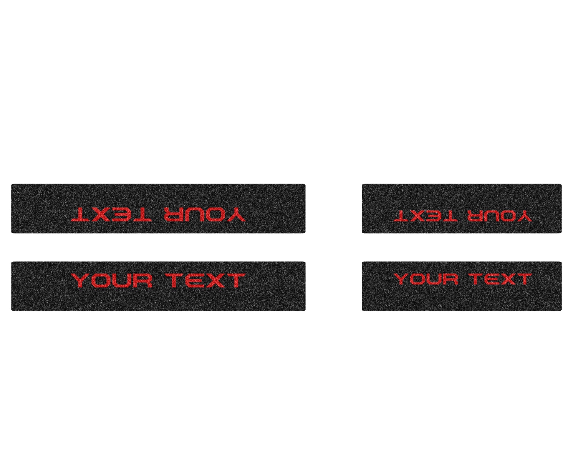 Textured Door Sill Overlays Fits 2022-2026 Hyundai Santa Cruz by Tufskinz.com