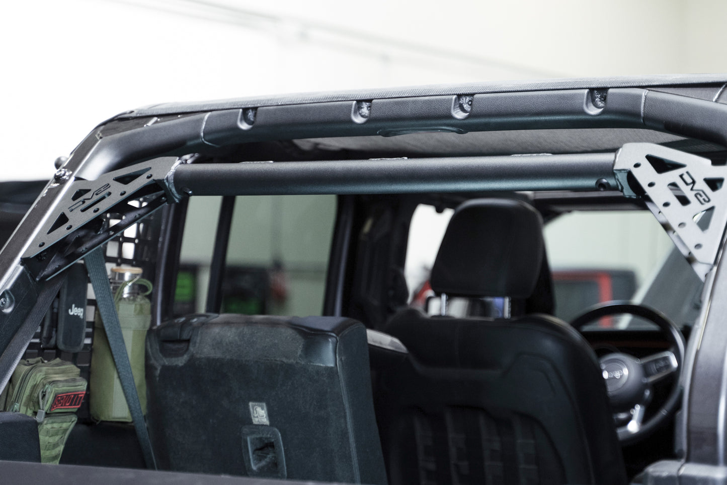 Features mounting point for an optional 20" light bar. by DV8 Offroad
