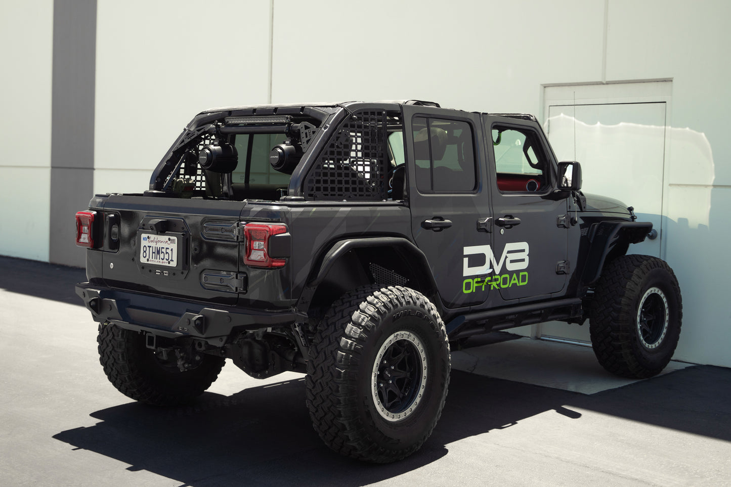 Features mounting point for an optional 20" light bar. by DV8 Offroad