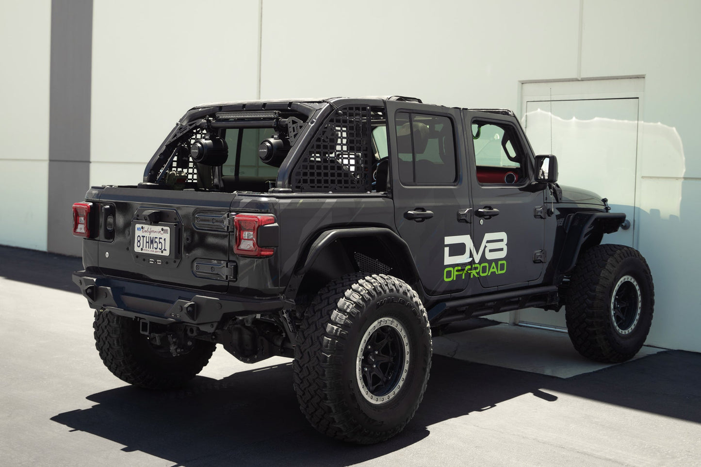 Features mounting point for an optional 20" light bar. by DV8 Offroad