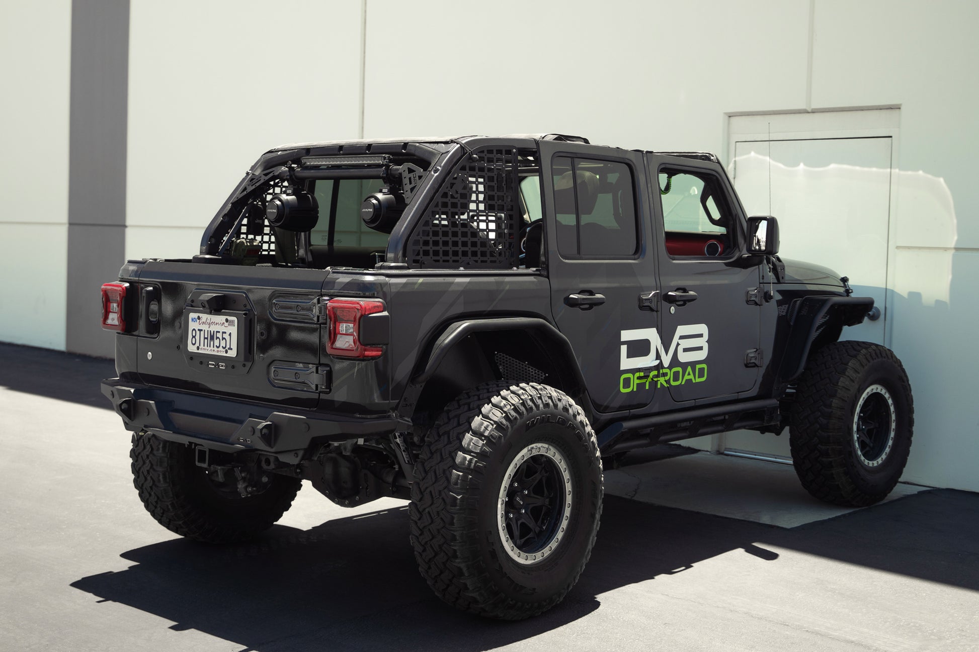 Features mounting point for an optional 20" light bar. by DV8 Offroad