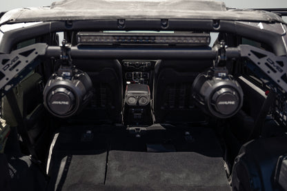 Features mounting point for an optional 20" light bar. by DV8 Offroad