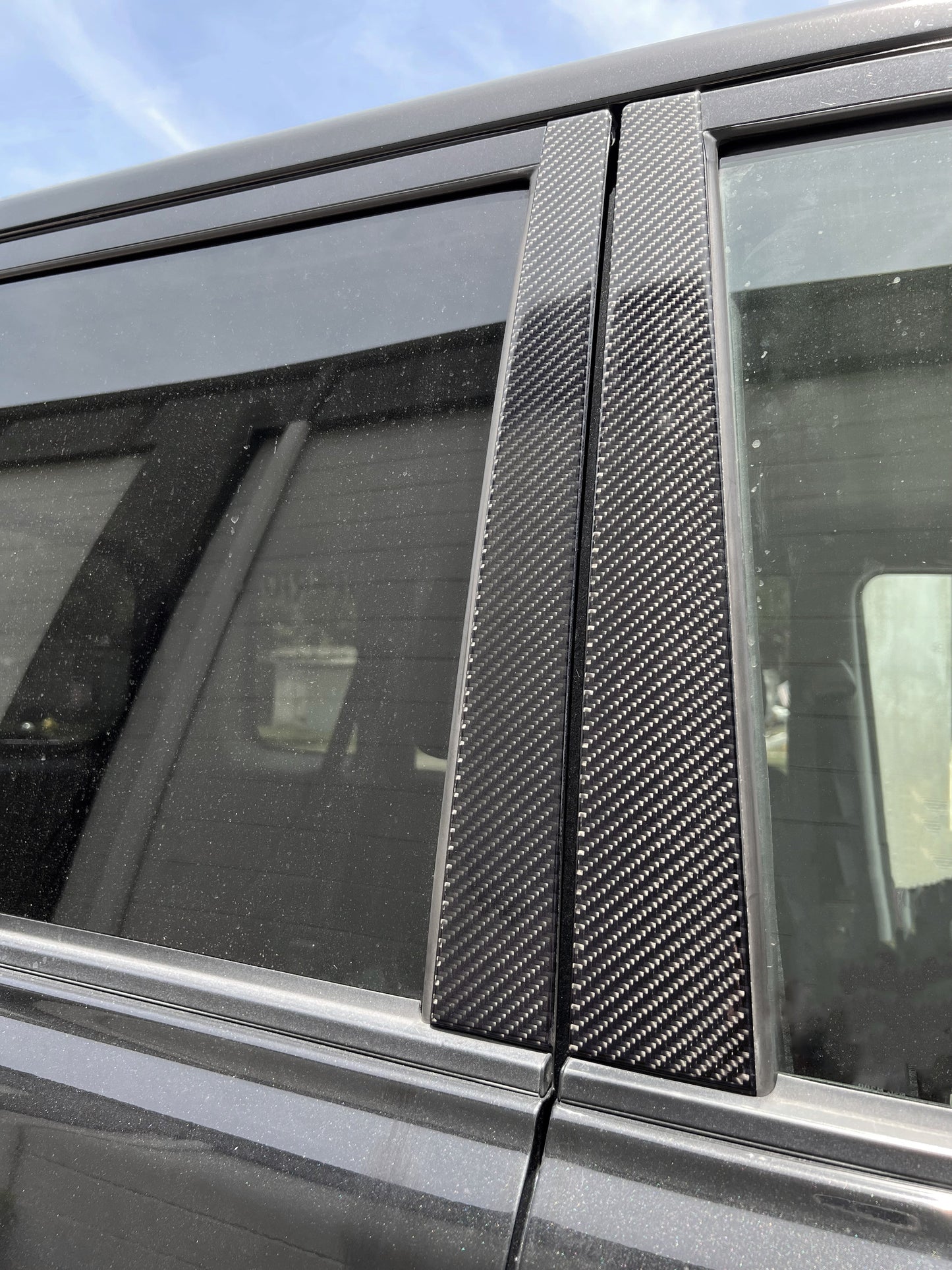 Door Pillar Overlays Fits 2003-2015 Scion XB by Tufskinz.com