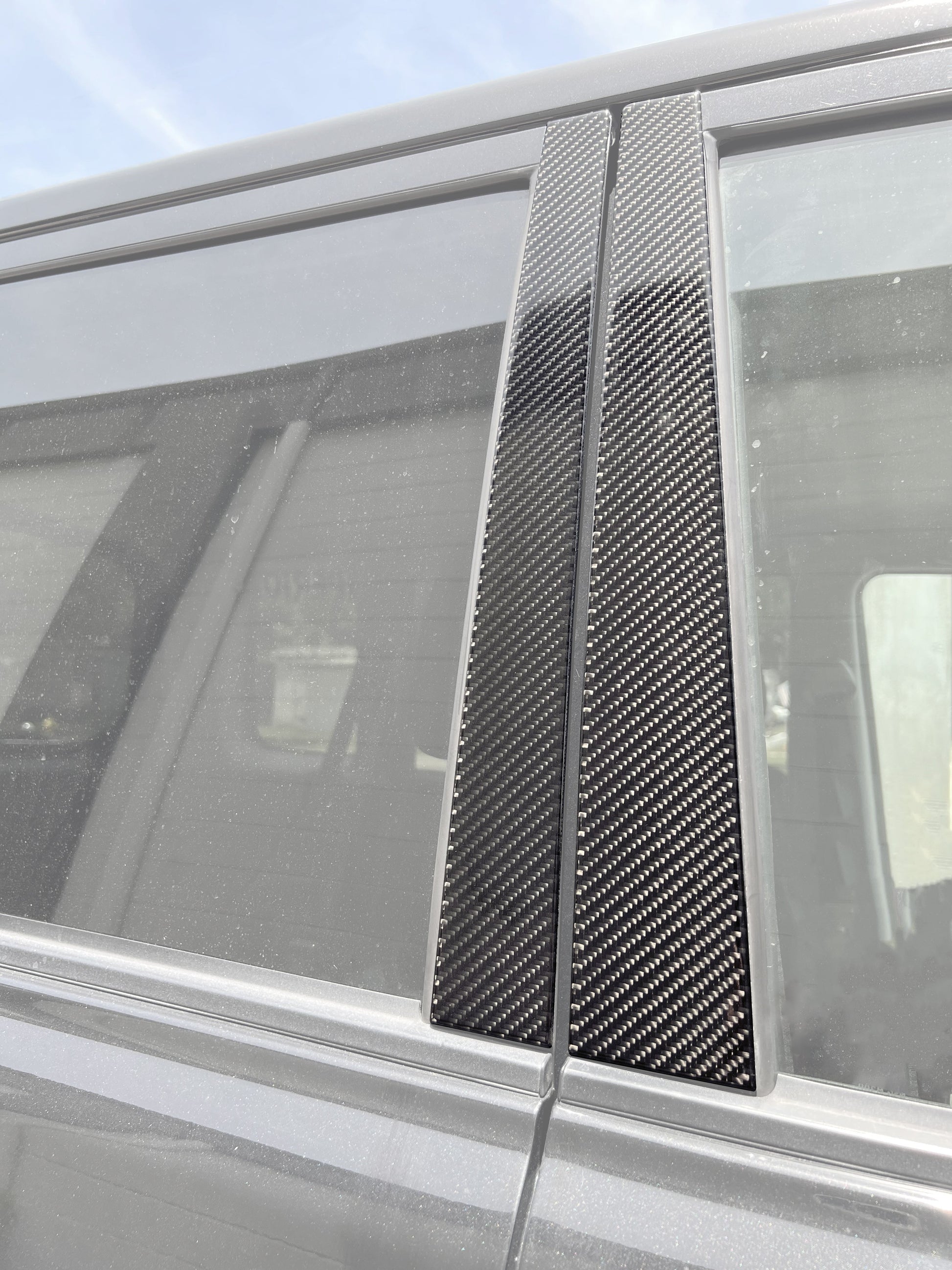 Door Pillar Overlays Fits 2003-2015 Scion XB by Tufskinz.com