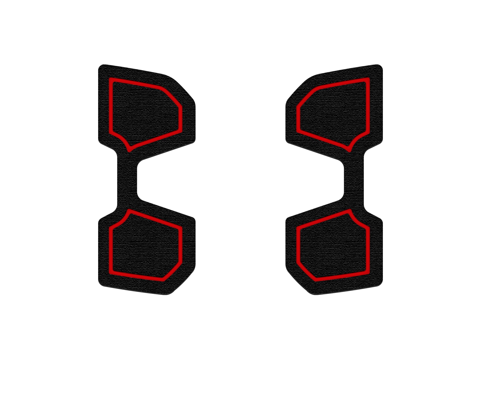 Third Row Side Cupholder Foam Inserts Fits 2023-2026 Toyota Sequoia by Tufskinz.com
