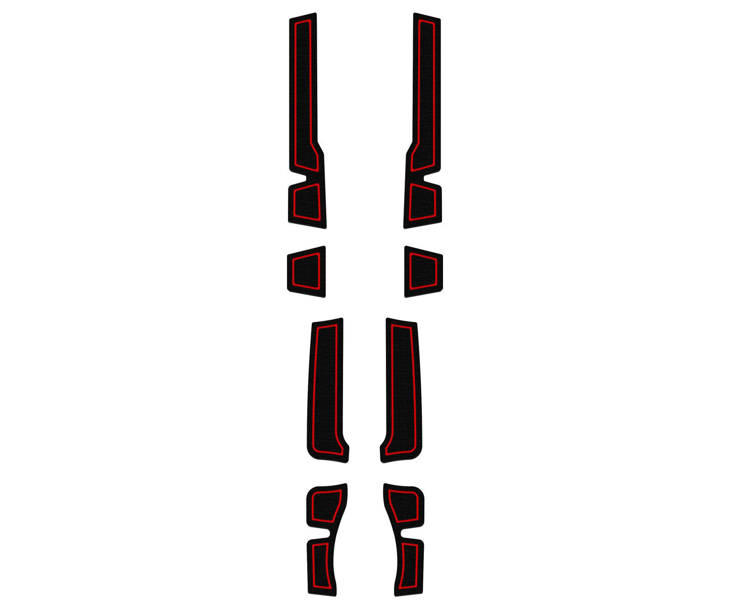 Side Door Cubby Foam Inserts Fits 2023-2026 Toyota Sequoia by Tufskinz.com