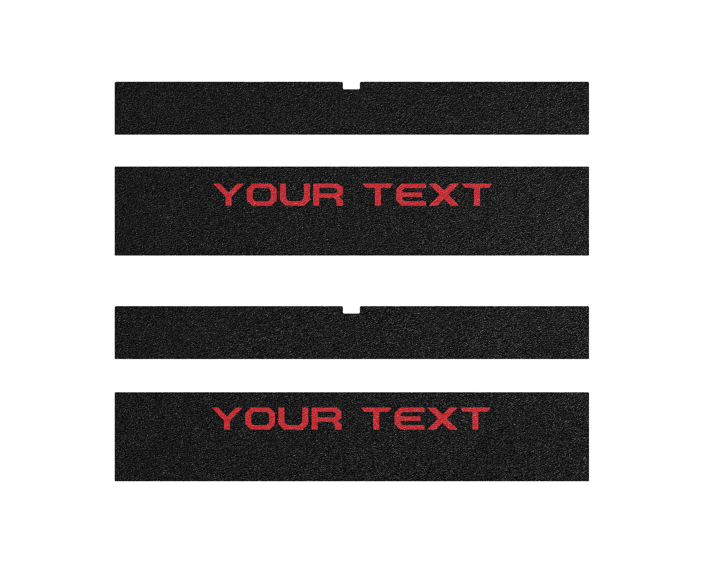 Door Sill Protection Overlays Fits 2022-2026 Toyota Sequoia by Tufskinz.com