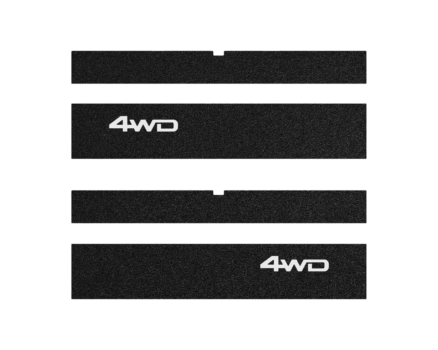 Door Sill Protection Overlays Fits 2022-2026 Toyota Sequoia by Tufskinz.com