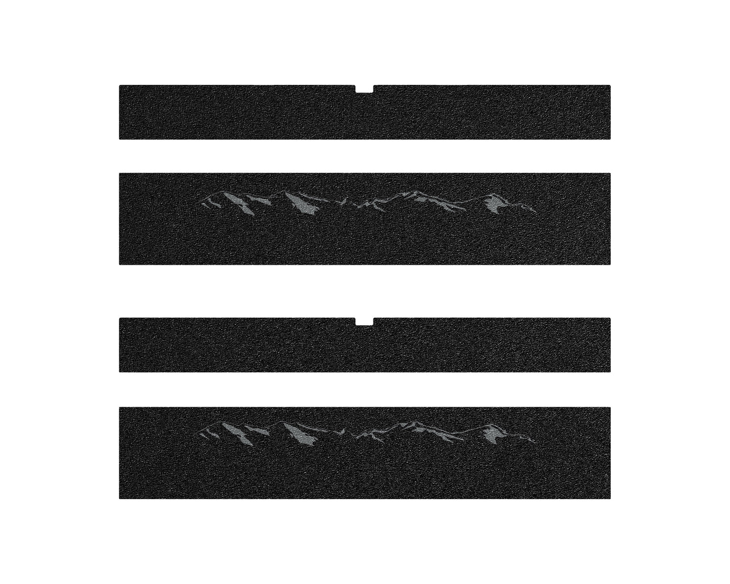 Door Sill Protection Overlays Fits 2022-2026 Toyota Sequoia by Tufskinz.com