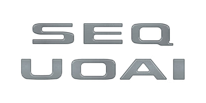 Rear Hatch Letter Overlays Fits 2023-2026 Toyota Sequoia by Tufskinz.com