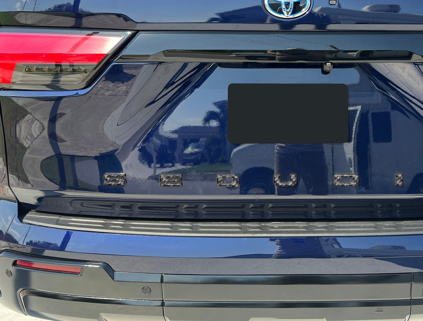 Rear Hatch Letter Overlays Fits 2023-2026 Toyota Sequoia by Tufskinz.com