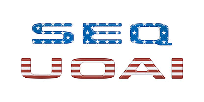 Rear Hatch Letter Overlays Fits 2023-2026 Toyota Sequoia by Tufskinz.com