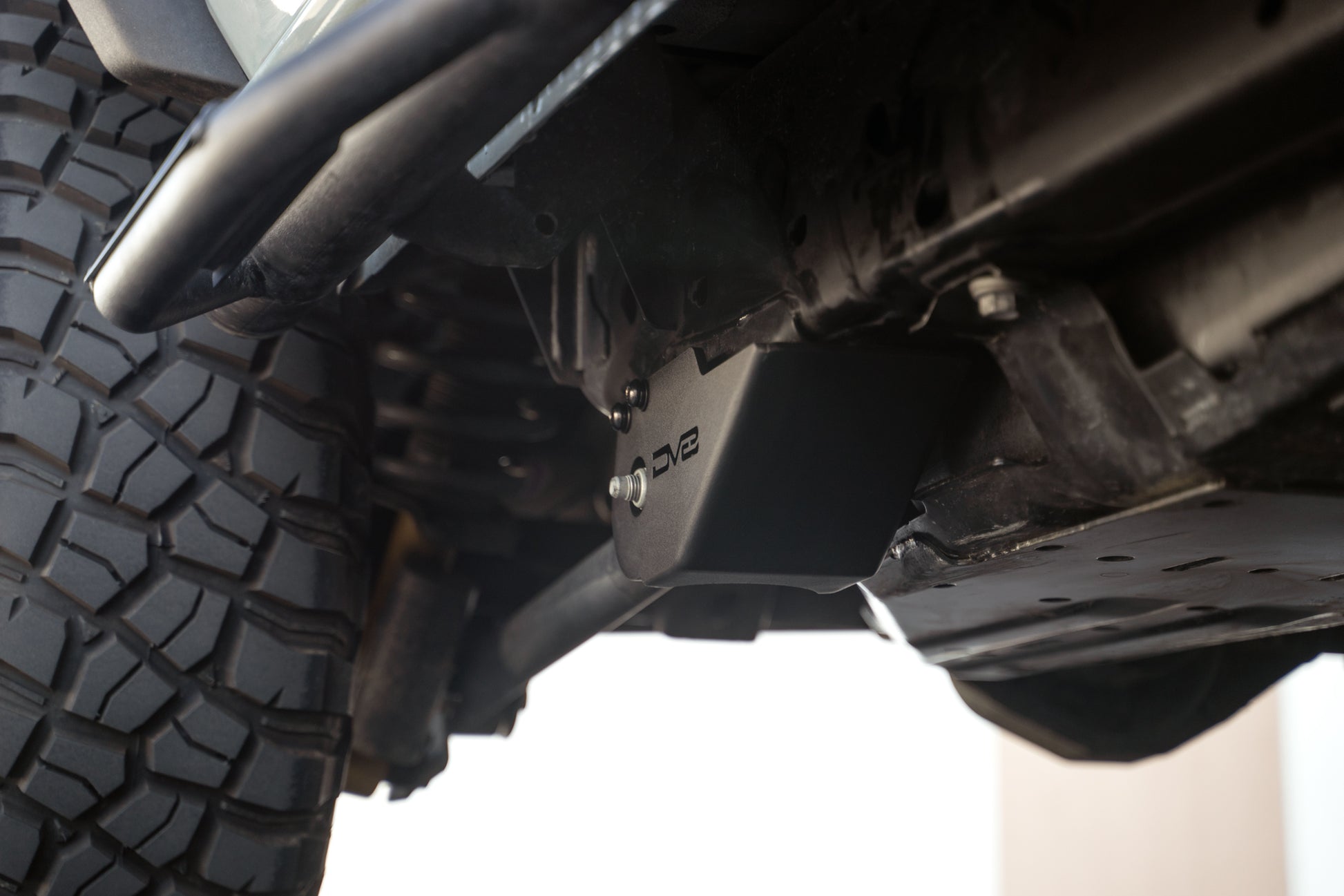 Ford Bronco Trailing Arm Skid Plates by DV8 Offroad