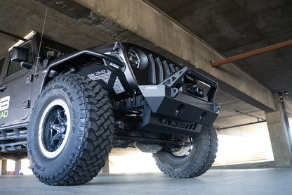JL/JT Front Bumper Sway-Bar Disconnect Motor Skid Plate by DV8 Offroad