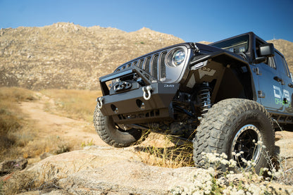 JL/JT Front Bumper Sway-Bar Disconnect Motor Skid Plate by DV8 Offroad