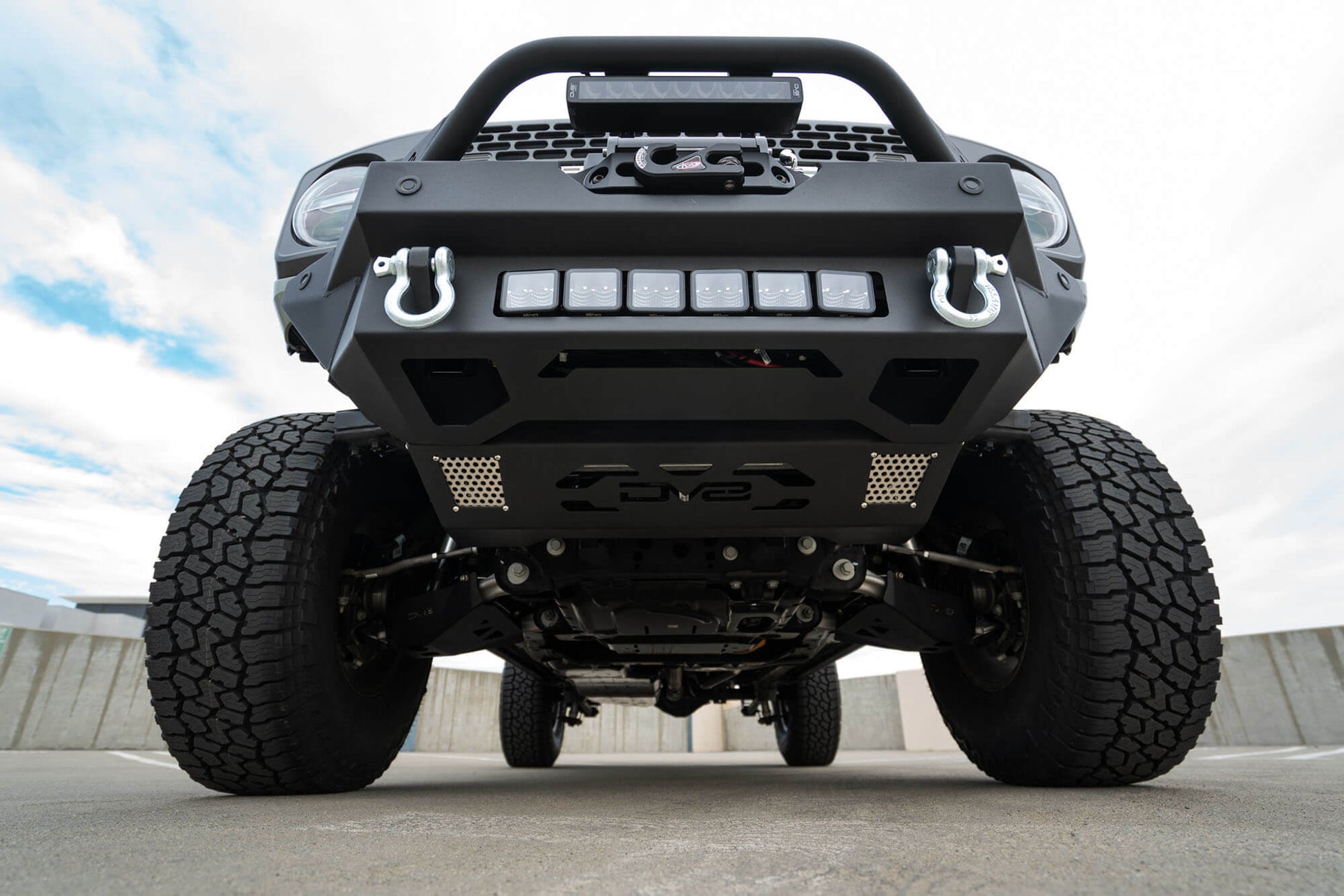 2021-22 Ford Bronco; Steel Front Skid Plate by DV8 Offroad