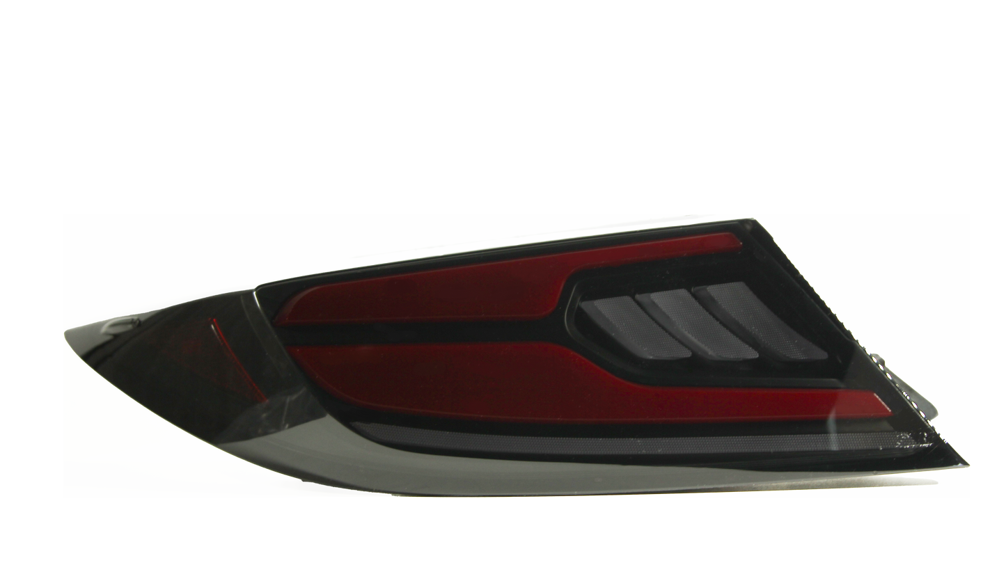 OLM Raiden LED Taillights (Smoke Lens/Red Bar) - 2022+ GR86 / BRZ by MYX Automotive