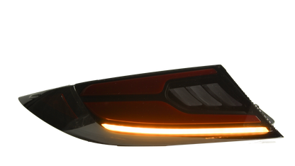 OLM Raiden LED Taillights (Smoke Lens/Red Bar) - 2022+ GR86 / BRZ by MYX Automotive