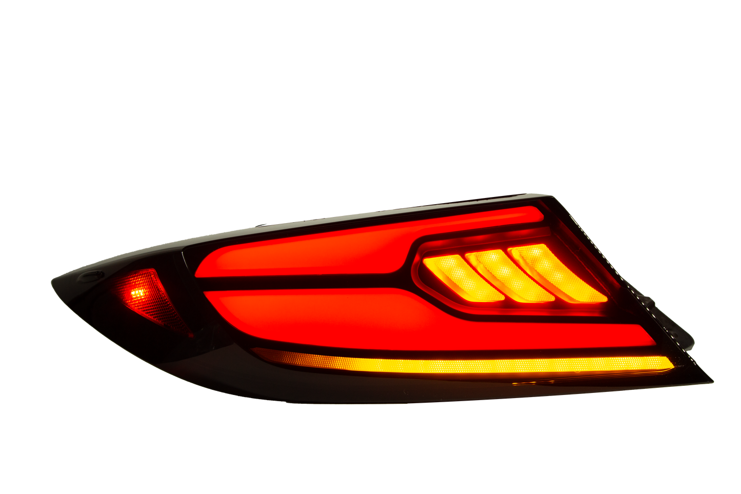 OLM Raiden LED Taillights (Smoke Lens/Red Bar) - 2022+ GR86 / BRZ by MYX Automotive