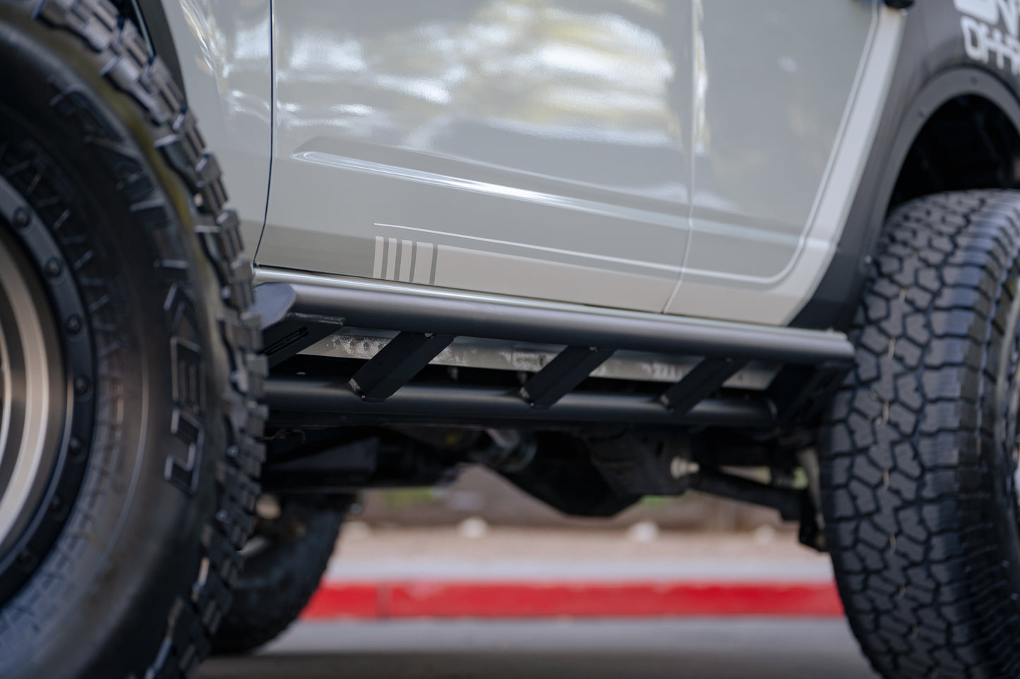 2021-22 Ford Bronco; FS-15 Series Rock Sliders? by DV8 Offroad