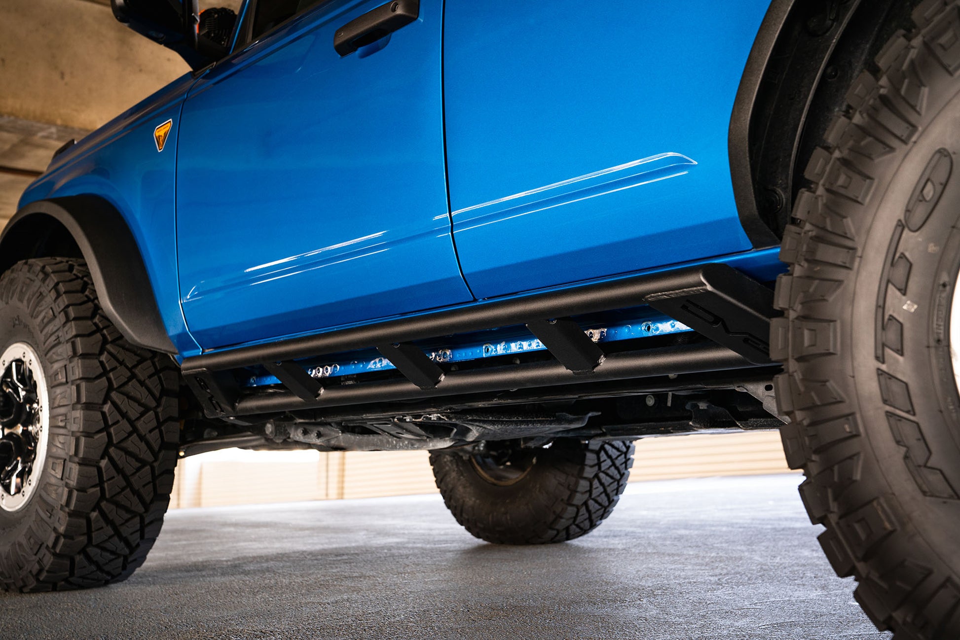 2021-22 Ford Bronco; FS-15 Series Rock Sliders? by DV8 Offroad