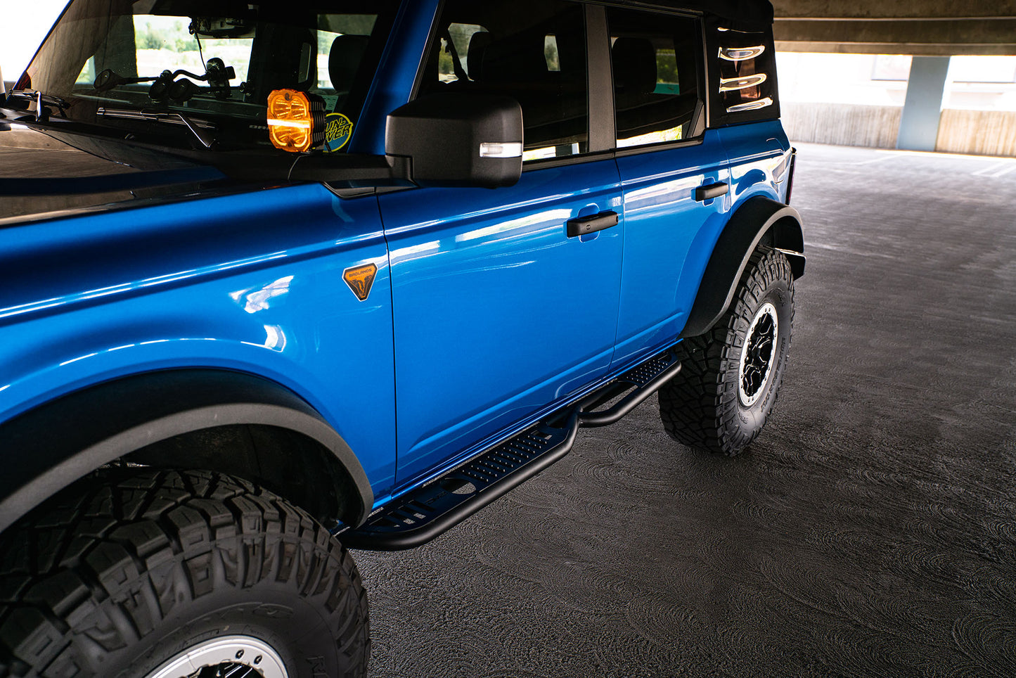 2021-22 Ford Bronco; OE Plus Series Side Steps? by DV8 Offroad